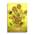 Sunflowers (Repetition Of The Fourth Version), 1889 by Vincent van Gogh (26"H x 18"W x 1.5"D)