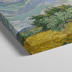 Wheat Field With Cypresses, June-July 1889 (Metropolitan Museum Of Art, NYC) by Vincent van Gogh (18"H x 26"W x 1.5"D)