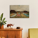 Tulpenfelder (Tulip Fields) by Vincent van Gogh (18"H x 26"W x 1.5"D)