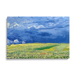 Wheatfields under Thunderclouds, 1890 by Vincent van Gogh (18"H x 26"W x 1.5"D)
