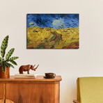 Wheatfield With Crows, 1890 by Vincent van Gogh (18"H x 26"W x 1.5"D)