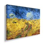 Wheatfield With Crows, 1890 by Vincent van Gogh (18"H x 26"W x 1.5"D)