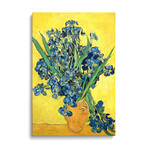 Irises, 1890 by Vincent van Gogh (26"H x 18"W x 1.5"D)