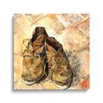 Shoes, 1888 by Vincent van Gogh (18"H x 18"W x 1.5"D)