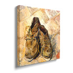 Shoes, 1888 by Vincent van Gogh (18"H x 18"W x 1.5"D)
