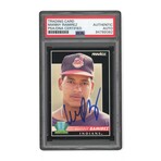 Manny Ramirez // 1992 Pinnacle Autographed // RC // PSA Authentic Auto