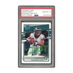 Jalen Hurts // 2020 Panini Donruss Optic Signed // RC // PSA 10 Auto Grade