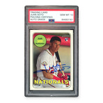 Juan Soto // 2018 Topps Heritage Signed // RC // PSA 10 AG