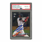 Ronald Acuna // 2018 Topps Chrome Autographed // RC // PSA 10 Auto Grade