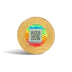 Collectible Bitcoin 39mm Storage Token // Goldline Cold
