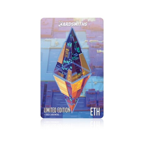 Cardsmiths Ethereum Ballet Limited Edition Wallet Card // Icon