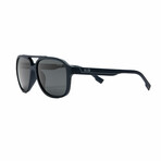 Men's Sport // Aviator Polarized Sunglasses // Matte Navy