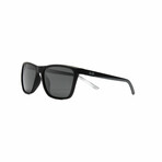 Men's Sport // Square Polarized Sunglasses // Black + Grey