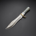 Damascus Bowie Knife // 6003