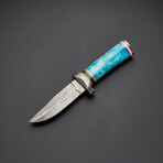 Damascus Hunting Knife // 6001