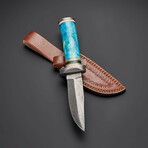 Damascus Hunting Knife // 6001