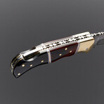 Damascus Pocket Knife // 6018