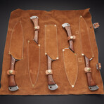 Handforged Chef Knives // Set Of 5 PCS // 6008