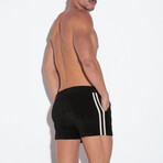 TERRY SHORT // BLACK (S)