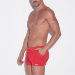 KNITTED SHORT // CORAL (S)