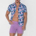 SLIM FIT SHIRT // AQUA (S)