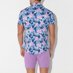 SLIM FIT SHIRT // AQUA (S)