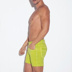 VINTAGE 5 POCKET SHORT // LIME (28)