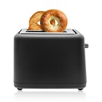 Livwell Matte Black 2-Slice Smart Touch Toaster