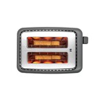 Livwell Matte Black 2-Slice Smart Touch Toaster