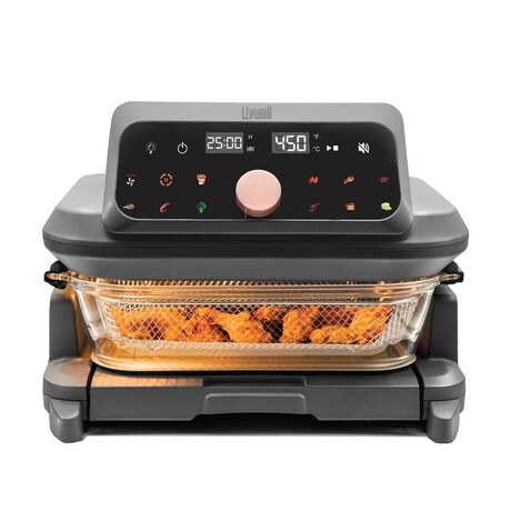 Livwell 6 Quart Glass Container Air Fryer