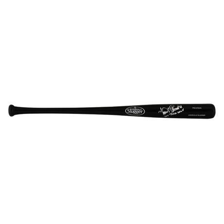 Miguel Cabrera // Louisville Slugger // Signed Pro Bat w/2012 Triple Crown