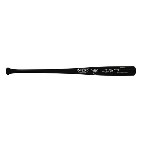 Sammy Sosa & Mark McGwire // Louisville Slugger // Dual Signed Pro Black Bat