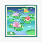 Water Lilies // Silk Scarf