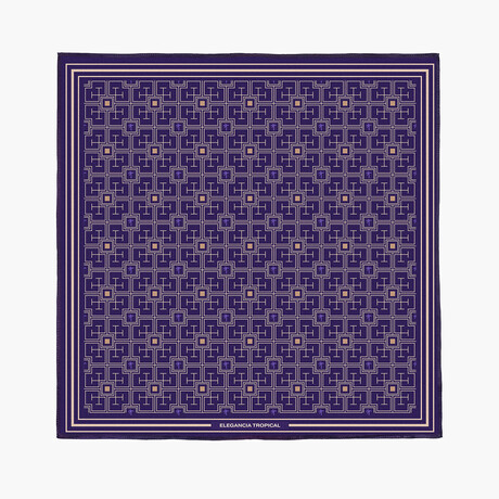 Royal Labyrinth // Silk Scarf