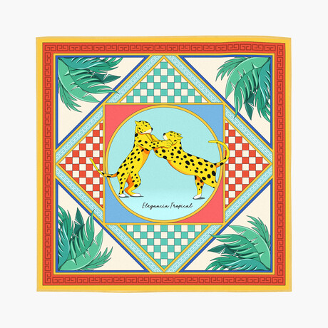Mosaico Tropical // Silk Scarf