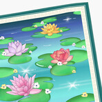 Water Lilies // Silk Scarf