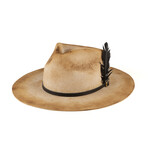 Nomad Distressed Wool Hat // Beige (XL)