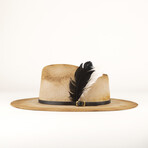 Nomad Distressed Wool Hat // Beige (XL)
