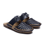 Women's // Funk Leather Slip-on // Black (US: 10)