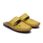 Women's // Belle Leather Slip-on // Yellow (US: 6)
