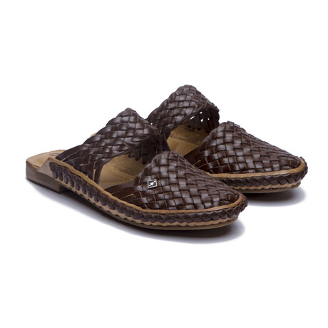 Belle Leather Slip-on // Brown (US: 6)
