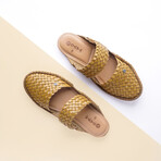 Women's // Belle Leather Slip-on // Natural (US: 6)