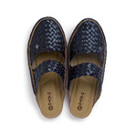 Women's // Belle Leather Slip-on // Black (US: 6)