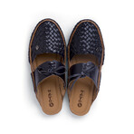 Women's // Funk Leather Slip-on // Black (US: 10)