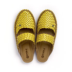 Women's // Belle Leather Slip-on // Yellow (US: 6)