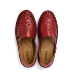 Women's // Aristocrat Leather Slip ons // Red (US: 11)