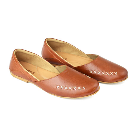 Birch Leather Slip-on // Tan (US: 6)