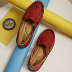 Women's // Aristocrat Leather Slip ons // Red (US: 11)