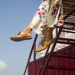 Women's // Funk Leather Slip-on // Natural (US: 11)