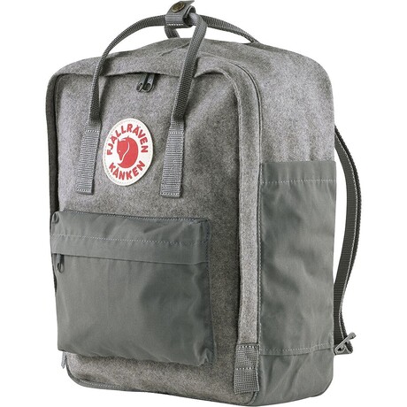 Fjallraven // Kanken Re-Wool 16L Backpack // Granite Gray